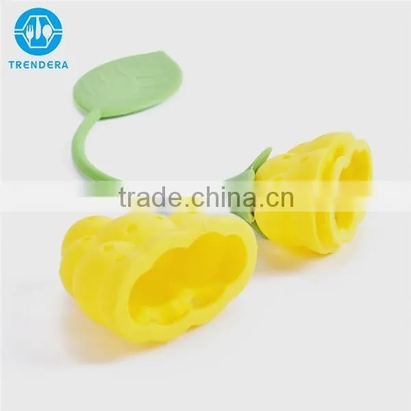 Great Quality Silicone Tea Strainer With Lid