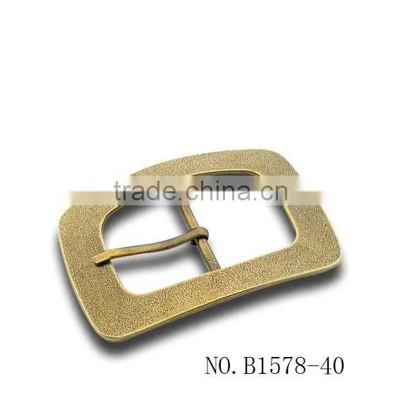 Light Antique Brass Belt Buckle