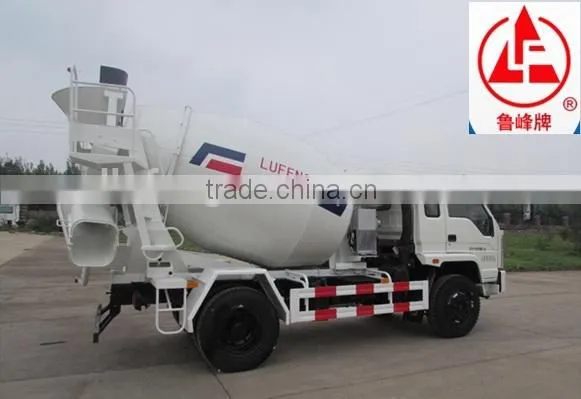 FOTON Brand FORLAND Chassis 4cbm Mini Concrete Mixer Truck for Sale photo-3