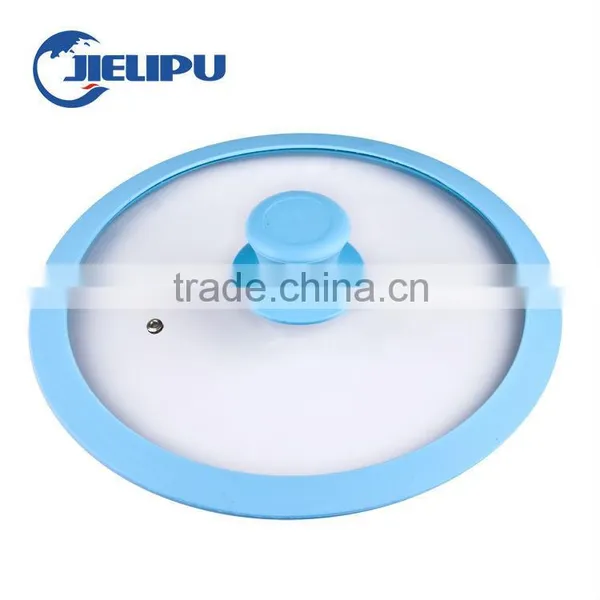 Tempered Glass Lid for Cookware Silicone Pan Lid
