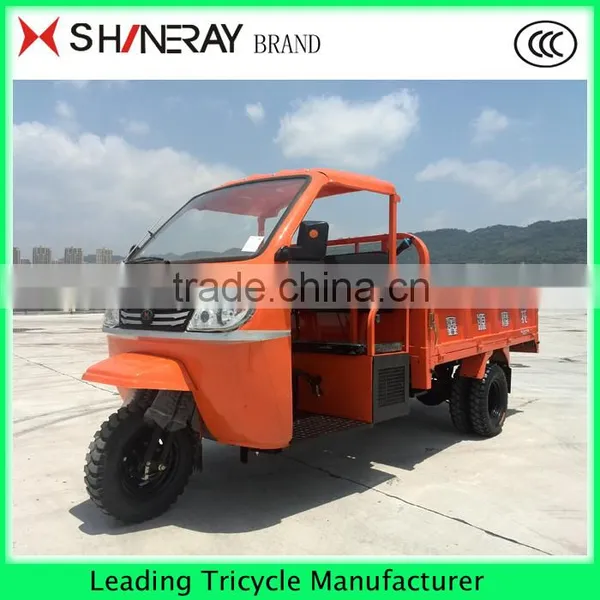 Heavy Duty Three Wheel Motor Truck Cargo Vehicle With Two Seats for Adult Tricycle photo-2
