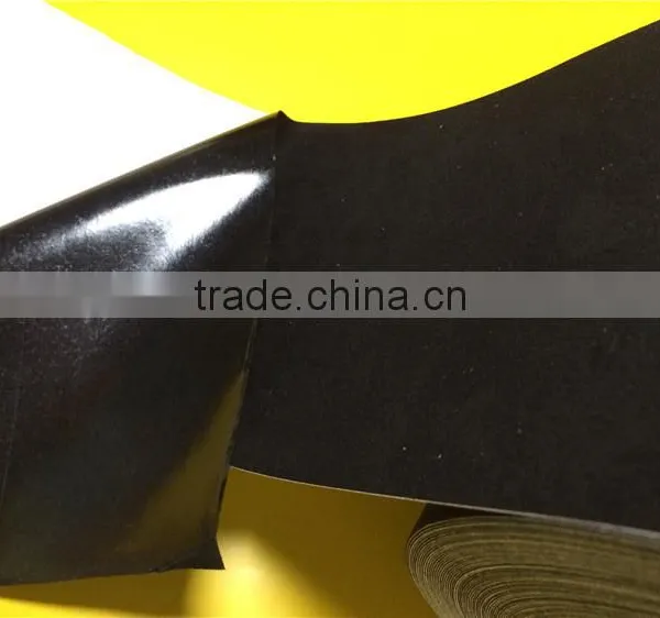 High Grade Backed Glue Self Adhesive Velvet Roll for Box Packing photo-2
