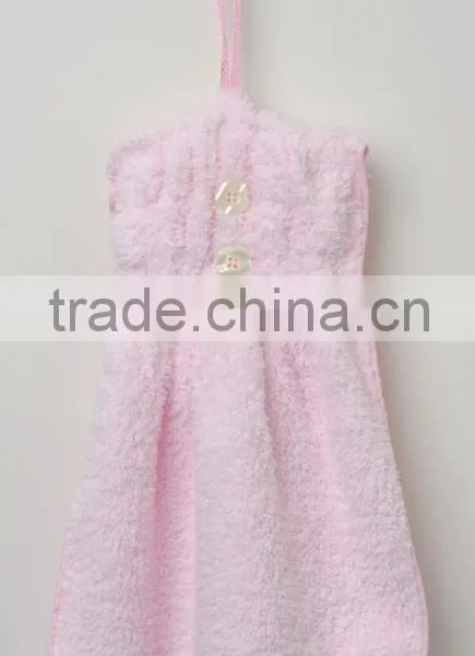 Patent Super Absorbent Microfiber Hanging Hand Towel Wholesale photo-3