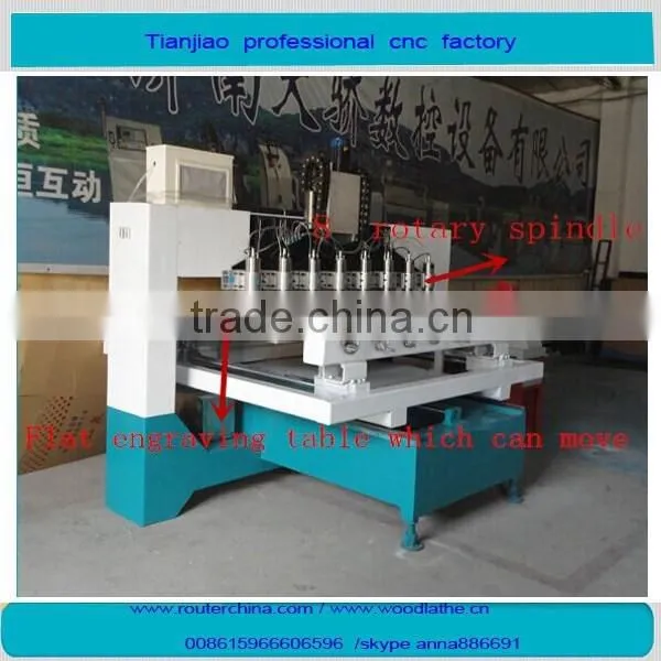 China 4 Axis Rotary Cnc Wood Router Machine /cnc Engraver Machine photo-2