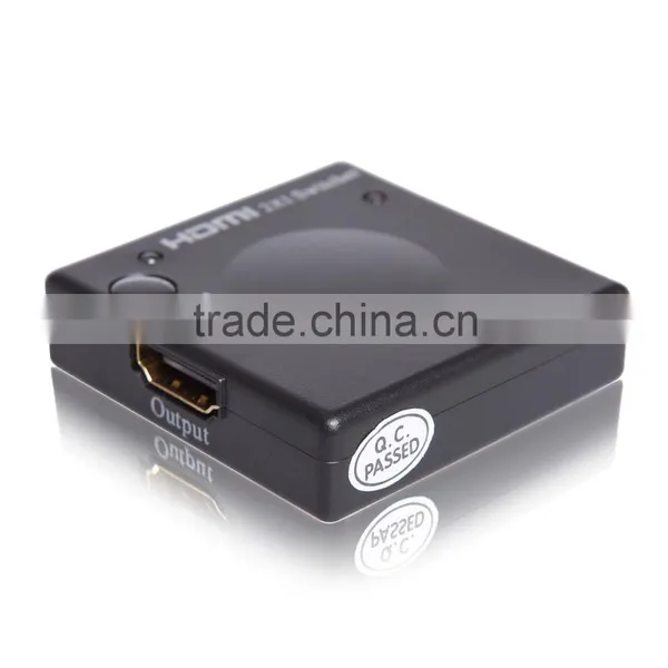 2 Ports Mini HDMI Switch 2x1 Support 3D 1080p Hdmi Switcher photo-4