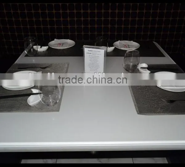 Bamboo Ring Acrylic Wall Panels Modern Reception Counter Hotel Furniture photo-5