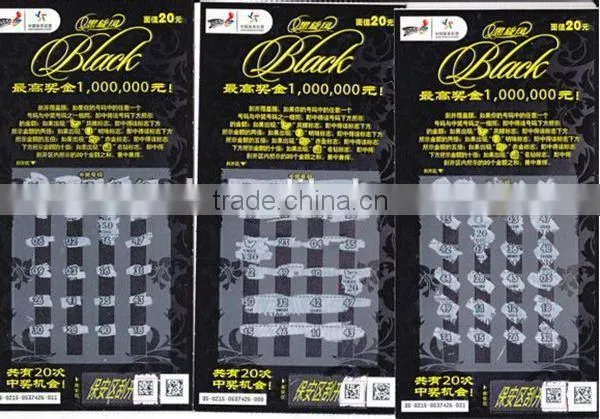 Custom Produce Thermal Paper off Lottery Tickets