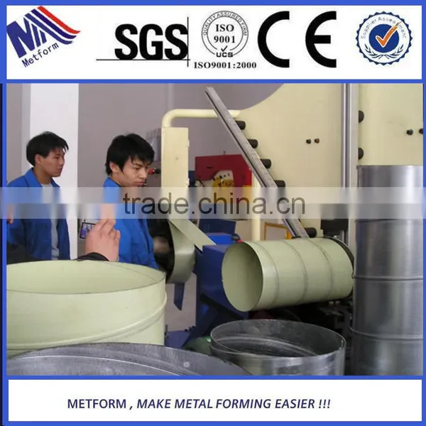 Spiral Tube Former Machine for Air Pipe Duct Making Price
