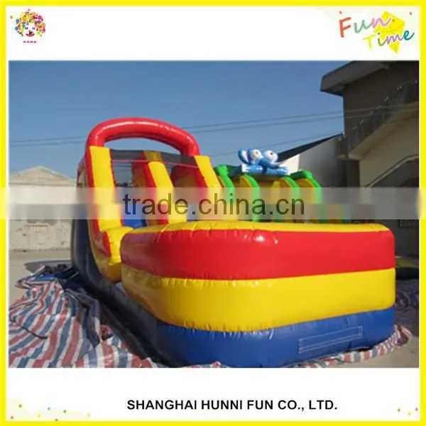 Water Park Inflatable Water Slide With Pool Made in China photo-3