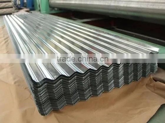 Galvanized Corrugated Sheet Metal Roofing Mateiral
