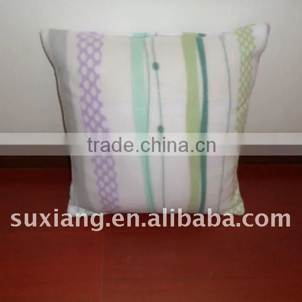 Stock Double Sides Brushed Fleece Cushion Pillow Cover