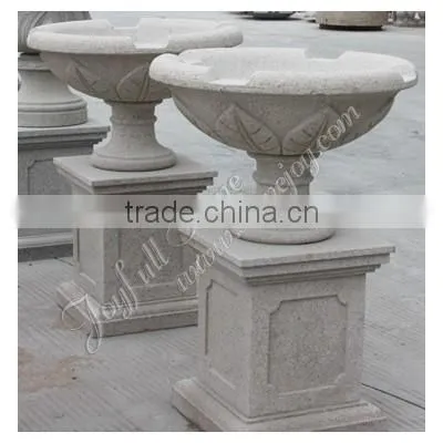 Garden Stone Tall Decorative Flower Pot photo-2