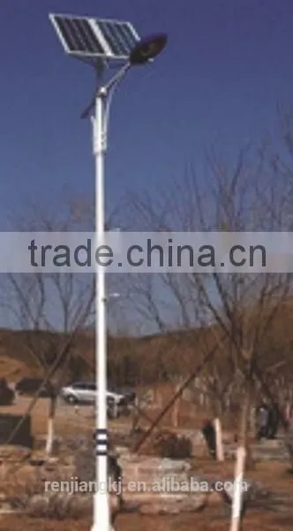 RJ Garden,street,park,pathway,highway Application and 40W LED Lighting Solar pv Street Lamps With Pole