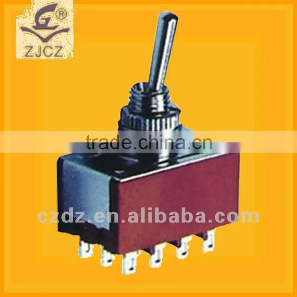 Pcb Mounting Toggle Switch,spring Return on off on Toggle Switch 3 Position photo-4