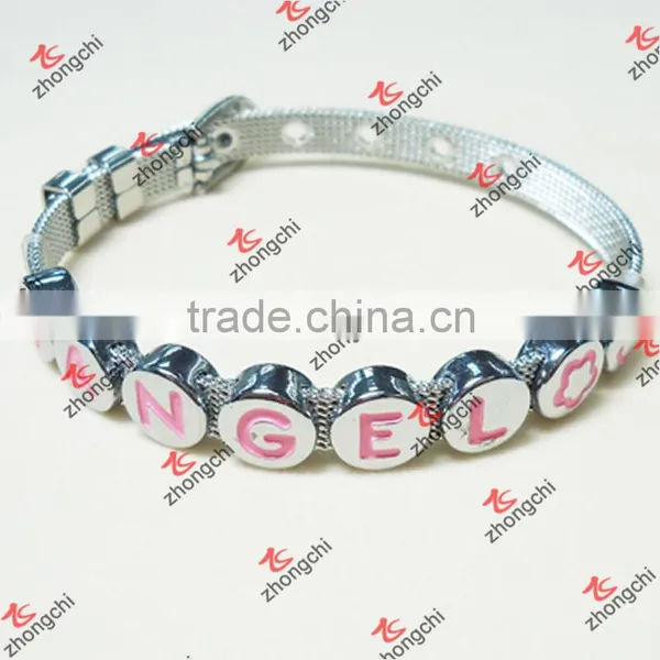 18mm Stainless Steel Bangles For Slide Charms Bangles photo-4