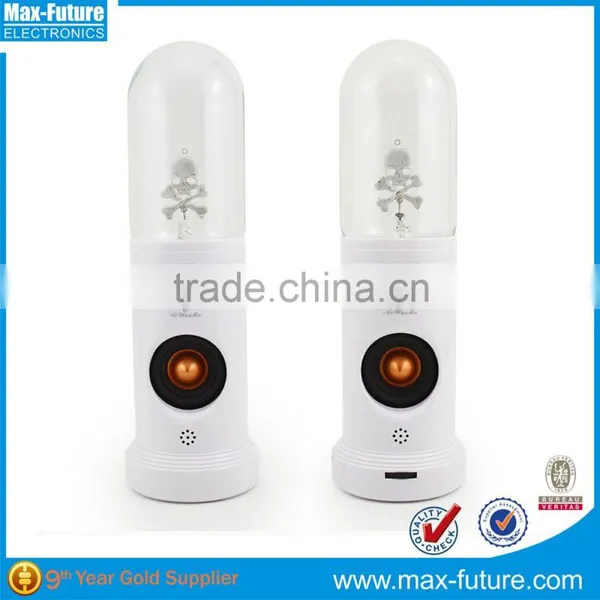 Usb Powered Speaker With Plasma Light Dancing, Touching Plasma Lighting Show