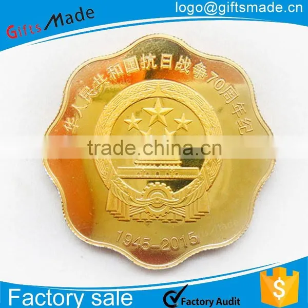 Customized Wholesale Printing Silver Coin/metal Coin Producer/coin for Souvenir photo-4
