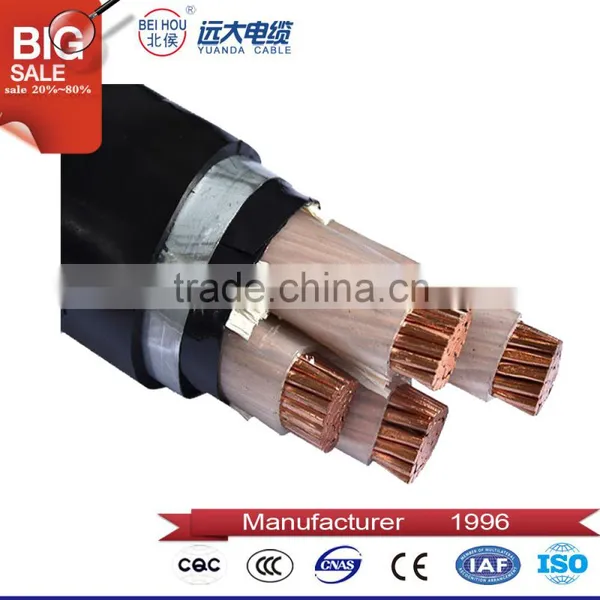 5 Copper Core XLPE Insulated and Sheathed Fire-retarding Power Cable