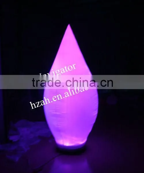 Inflatable Decoration Led Cone Tusk/Inflatable Cone for Party Decoration