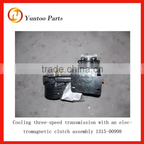 angle drive assy with 3 speed electromagnetic clutch used for buses