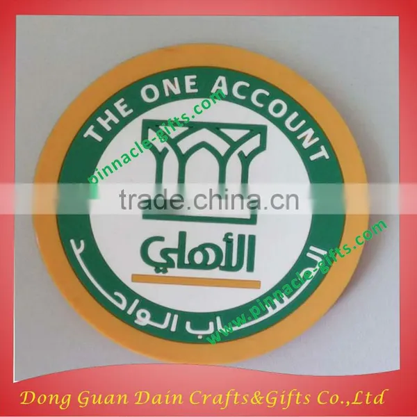 Promotion Custom Printed Drinking Good Quality Debossed Silicone or PVC photo-3