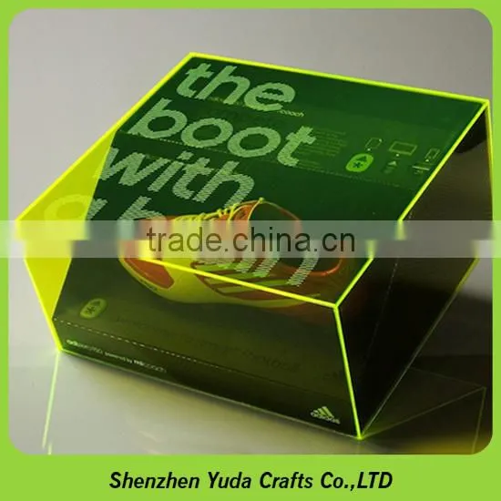 Handmade Custom Acrylic Fluorescent Color Dustproof Display Case photo-2