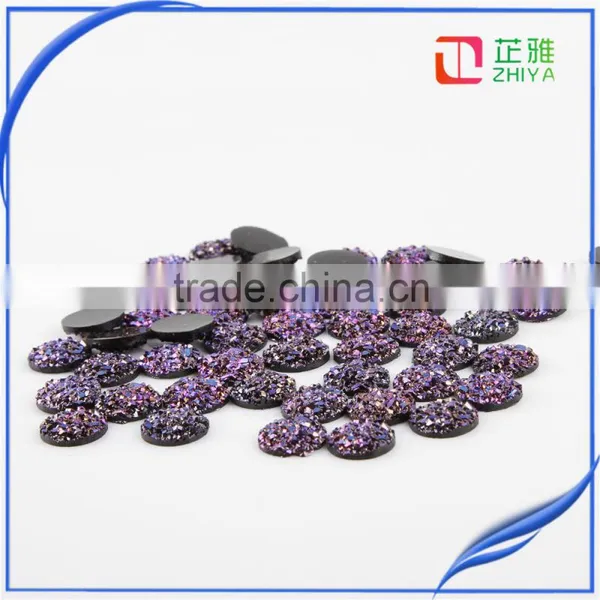 2016 Zya Latest Agate Druzy Beads. Natural Round Druzy Stone photo-2