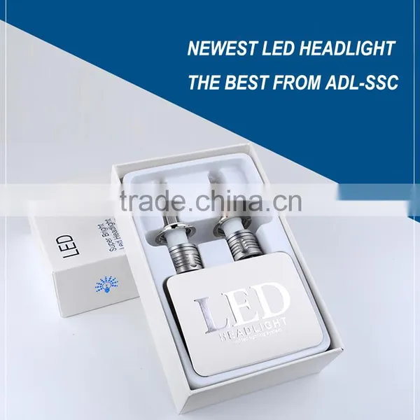 Universal Automatic LED Headlight Kit H7 For Hyundai Sonata Canbus photo-6