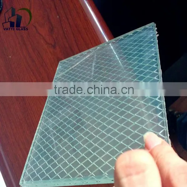 Clear/Colorful Wired Glass Price,Wired Glass Thickness ,Safety Glass for Building photo-6