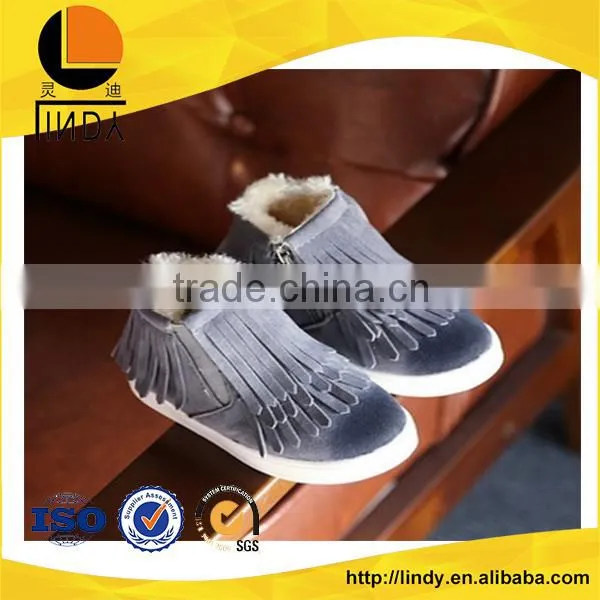 Nice Look Fur Boot Leather Snow Boot photo-3