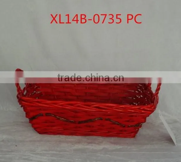 New Style of Willow Tray Basket