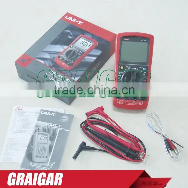Handheld Automotive Multi-Purpose Meters UT106 Ac/dc Voltage Current Tester Multimeter photo-4