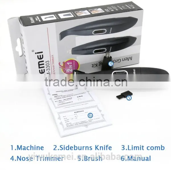 Kemei Nose Hair Trimmer 2 in 1 Km3303 photo-3