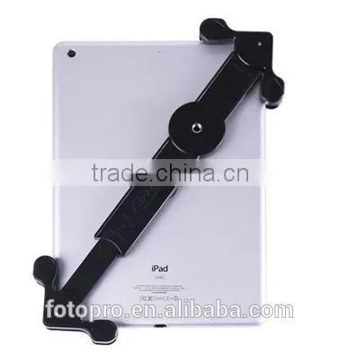 2016 Fotopro New Arrival With 1/4'' Screw for Any Style of Ipad Tablet Securith Tripod Mount