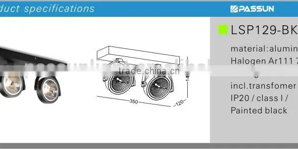 AR111 2x35w Halogen Spot Light for Performance & Stage Lighting photo-2