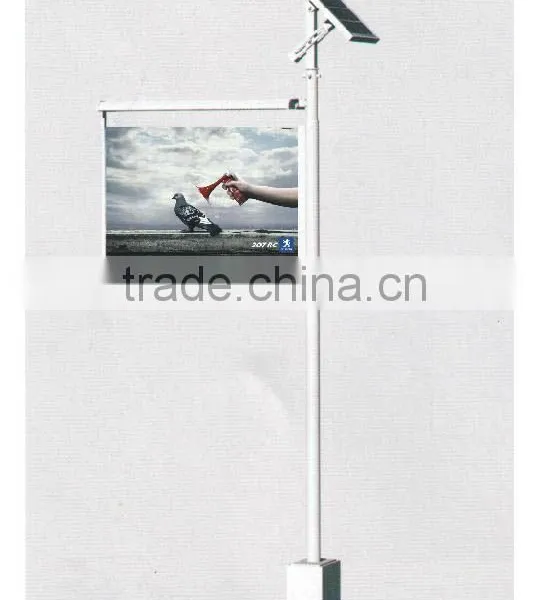 Solar LED Street Nameplate