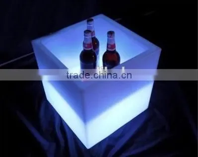 Many occasions application plastic waterproof color change led ice bucket