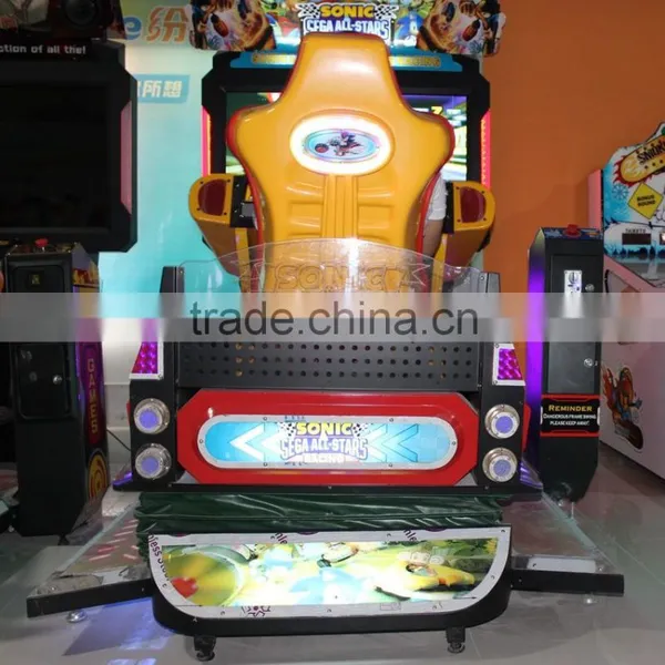 Sonic 3D Simulator Arcade Racing Car Game Machine photo-3