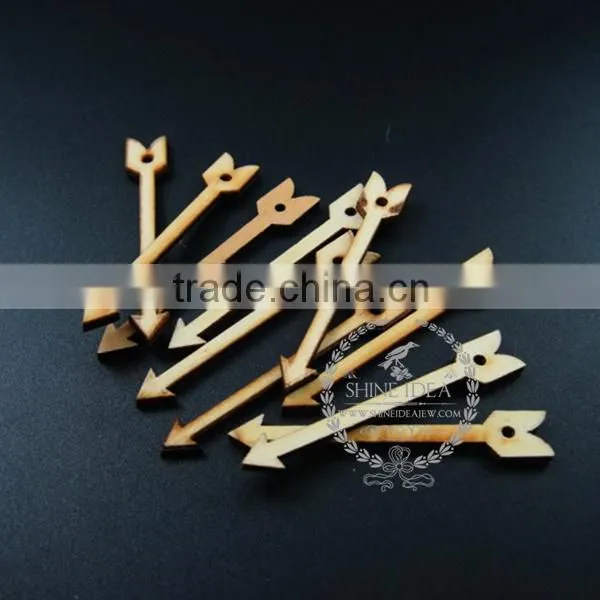 60*10mm Natural Wood Log Arrow Charm Pendant Charm DIY Painting Charm Supplies 1800153 photo-3