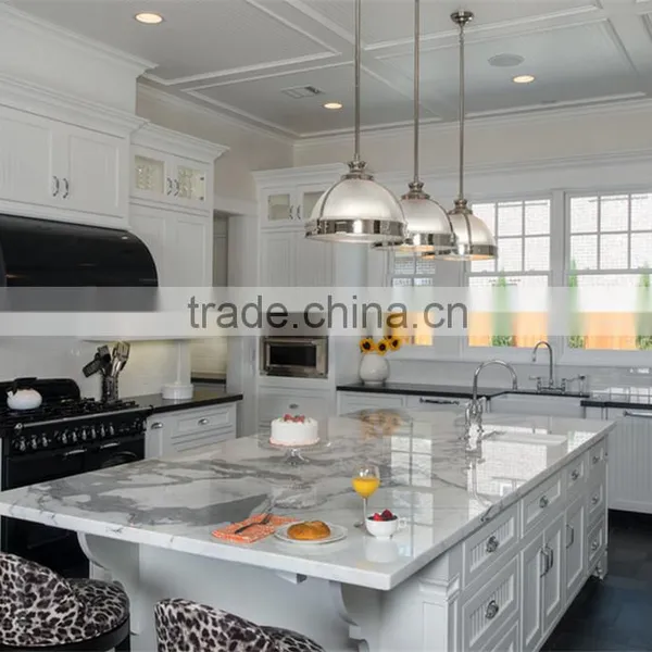 Joenony U-shape White Kitchen Cabinet, Pvc Kitchen Cabinet photo-3