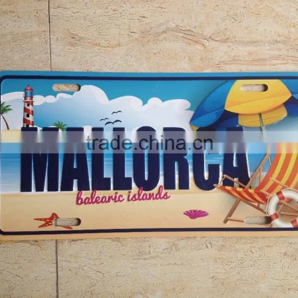 US Embossed Custom Aluminum Car Plate License Plate photo-3