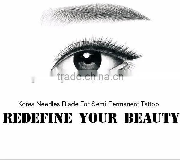Curve Flat EO Gas Sterilized Tattoo Needles, Cheap Tattoo Needles, CE Qualified Tattoo Permanent Makeup Needles photo-6
