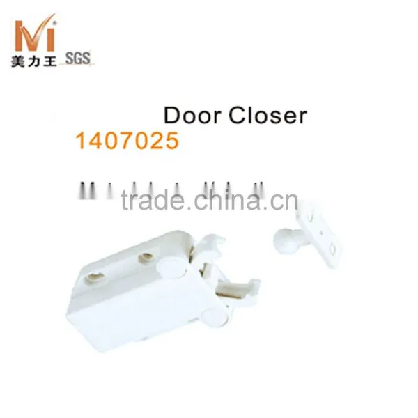 Steel and Plastic Door Closer for Cabinet Door