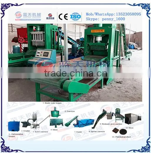 High Pressure and High Output Shisha Charcoal Briquette Machine