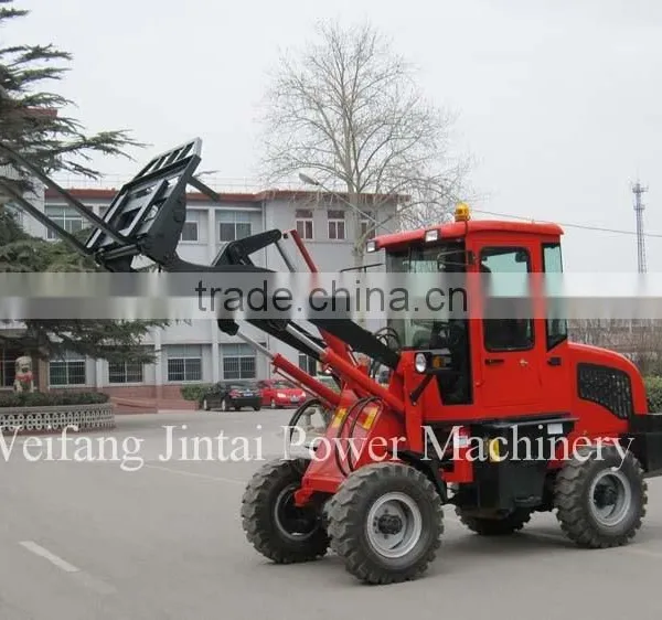 1 Ton Mini Compact Wheel Loader For Sale, Hot Sale in 2014 photo-2