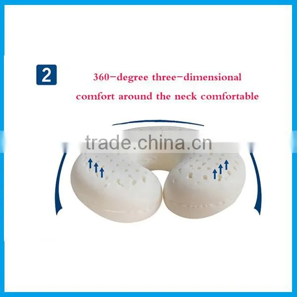 High Quality Natural Latex Foam Whole Rubber Pillow photo-3