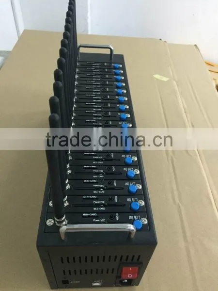 3g Multi Sim Card Gsm Sms Sending Device With Imei Change Cheap Price 16 Ports Simcom Modem Sim5360 photo-5