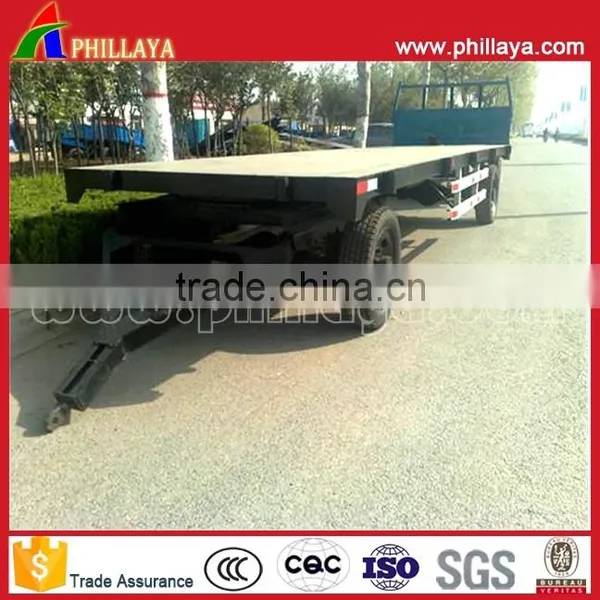 Full Type Tractor Towing Airport Baggage Transporter Draw Bar Trailer For Sale photo-5
