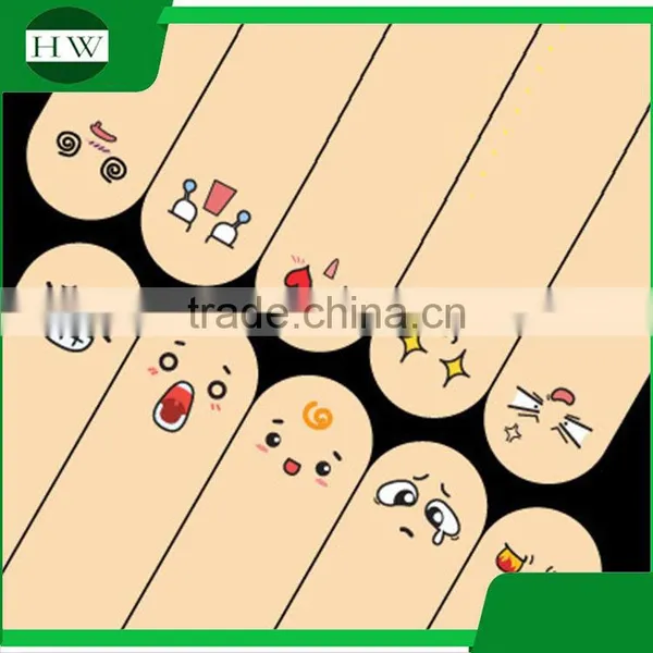 Promotional Wholesale Office Stationery Mini Portable Cartoon Finger Sticky Note photo-3