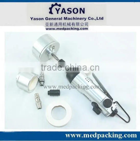 Capping Machine for Small Bottles,Automatic pneumatic Rotary Capping Machine,Threaded Caps